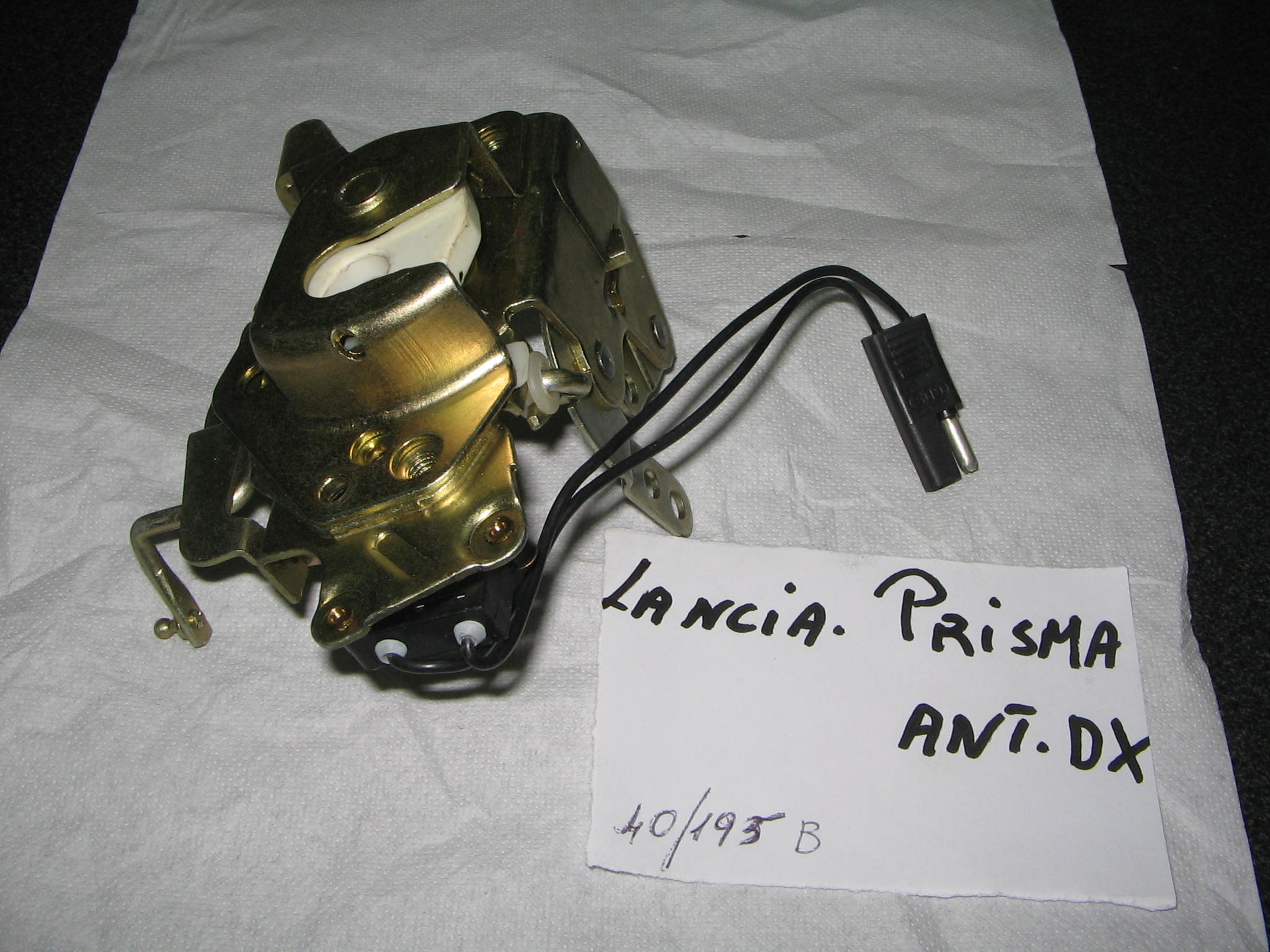 LANCIA PRISMA SERRATURA ANT. DX ART 1.178